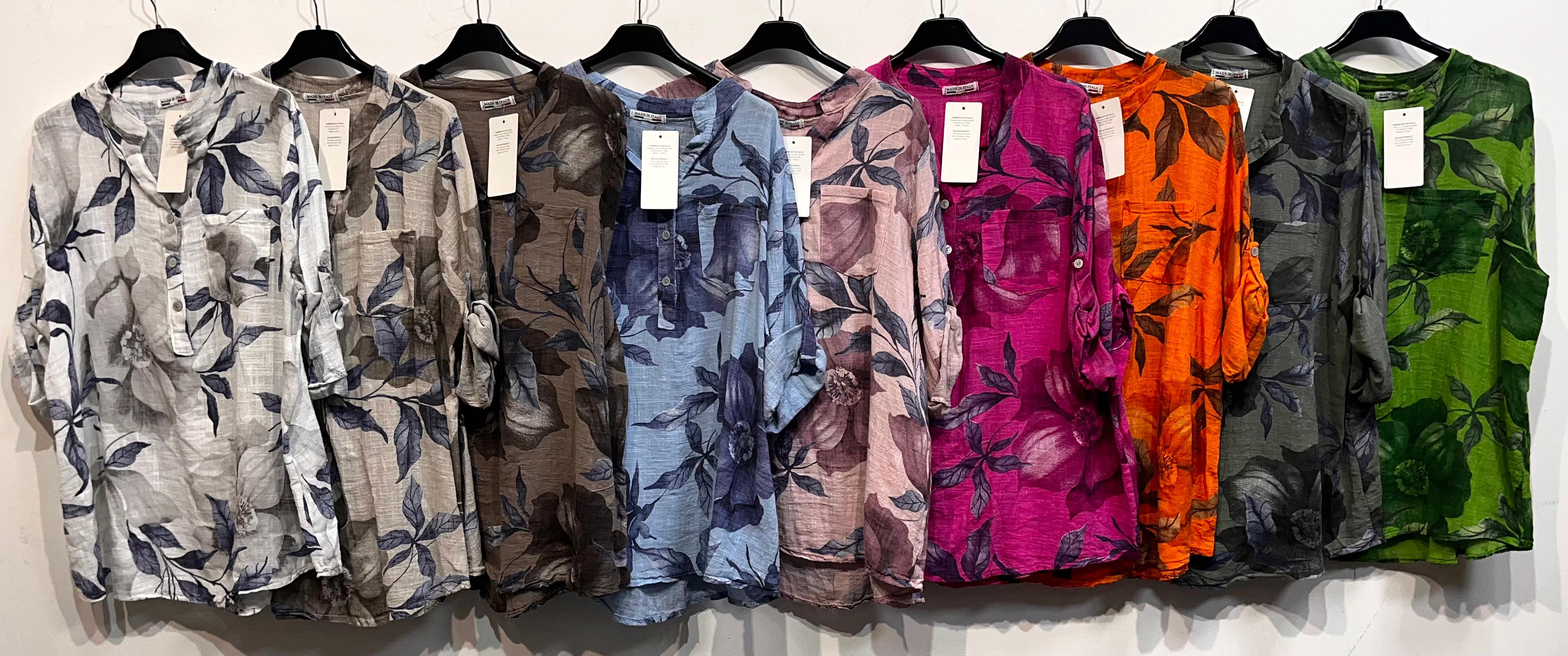 - Our Popular Cotton Tops now feature a beautiful Floral Print Design
- Made from 100% Cotton for ultimate comfort
- One Size design fits UK 6-16
- Perfect for any occasion, adding a stylish touch to your wardrobe
